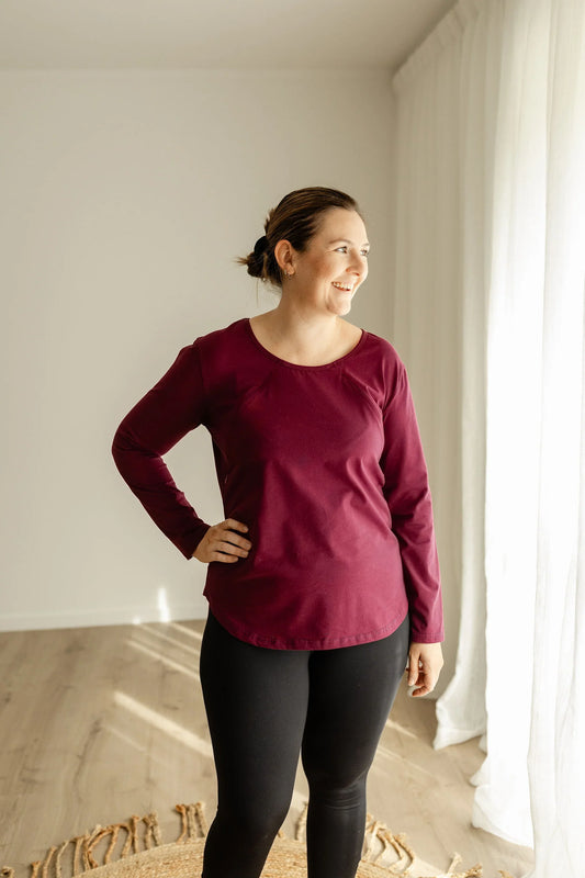 Essentials Long Sleeve Side Zip.